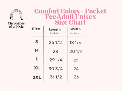 Main St Mouse - Black Comfort Colors Pocket Tee