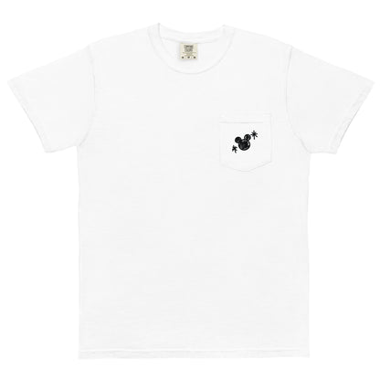 Main St Mouse - White Comfort Colors Pocket Tee
